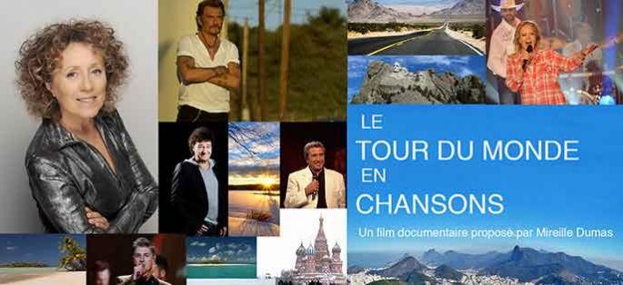 “Le tour du monde en chansons” avec Mirelle Dumas lundi 13 juin à 20:55 sur France 3