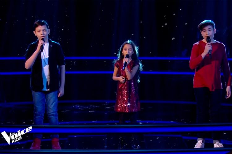 “The Voice Kids” : TF1 dévoile la Battle de Martin, Rébecca & Thomas sur « Utile » de Julien Clerc (vidéo)