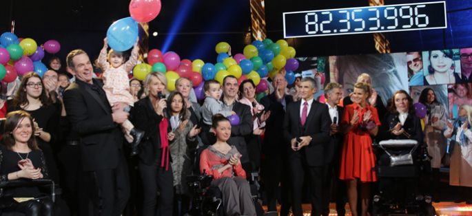 Téléthon 2014 : plus de 82 millions d'euros de promesses de dons ! Replay du final (vidéo)