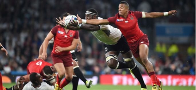 Rugby : le premier match Angleterre / Fidji suivi par 5,5 millions de téléspectateurs sur TF1