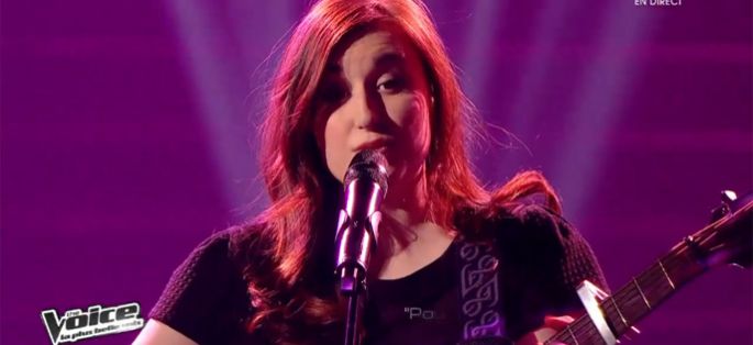 Replay “The Voice” : Caroline Savoie chante « Pour que tu m’aimes encore » de Céline Dion (vidéo)