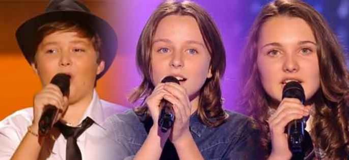 Replay “The Voice Kids” : les prestations de Noa, Eva & Lily (vidéo)