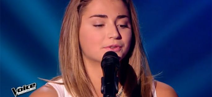 Replay “The Voice” :Lorenza interprète « Aline » de Christophe (vidéo)