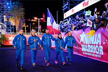 ninja warrior choc des nations france