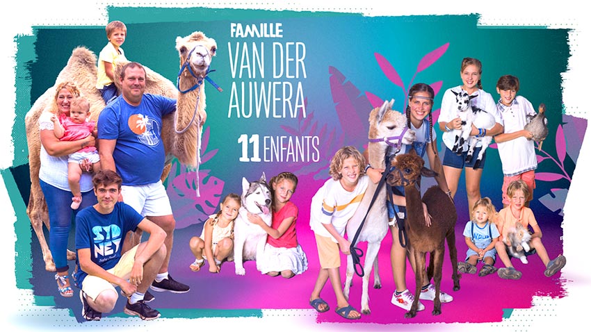 famille van der auwera familles nombreuses la vie en xxl