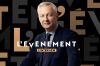 Bruno Le Maire invité de "L'Événement" sur France 2 jeudi 28 septembre 2023 après le 20H