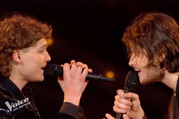 Replay &quot;The Voice&quot; : Neven et Elliot Chantent &quot;La symphonie des éclairs&quot; de Zaho de Sagazan (vidéo)