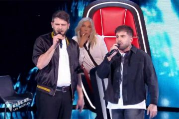 &quot;The Voice&quot; : Stolt et Léon chantent &quot;Alors regarde&quot; de Patrick Bruel en Battle - Vidéo