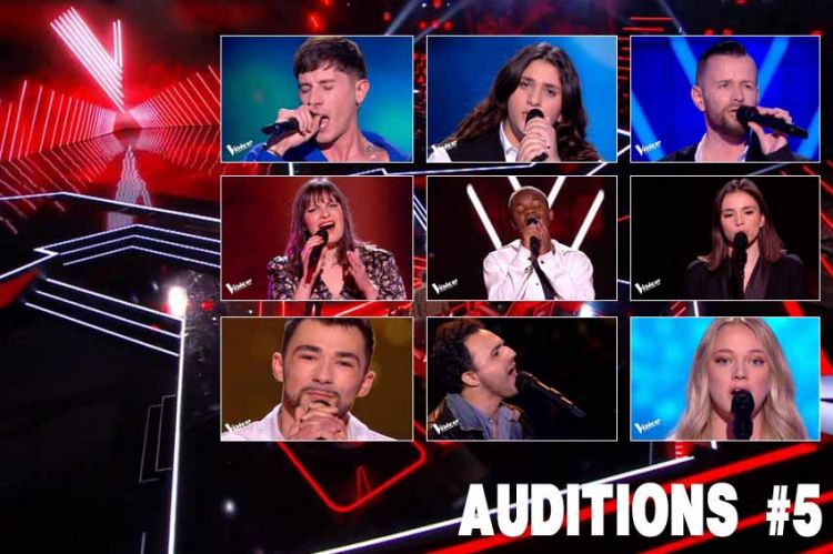 “The Voice” samedi 12 mars : voici les 9 talents sélectionnés (vidéo)