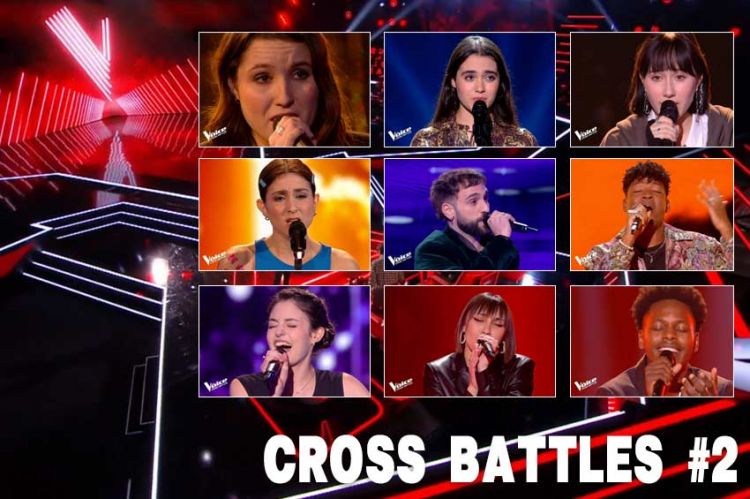 "The Voice" samedi 13 mai 2023 : Voici les 16 prestations des Cross Battles - Vidéo