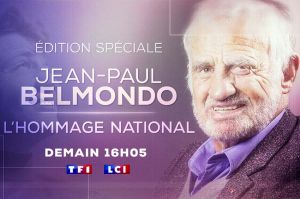 L&#039;hommage National à Jean-Paul Belmondo diffusé en direct sur TF1 &amp; LCI jeudi 9 septembre à partir de 16:05