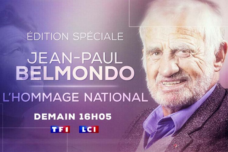 L'hommage National à Jean-Paul Belmondo diffusé en direct sur TF1 & LCI jeudi 9 septembre à partir de 16:05
