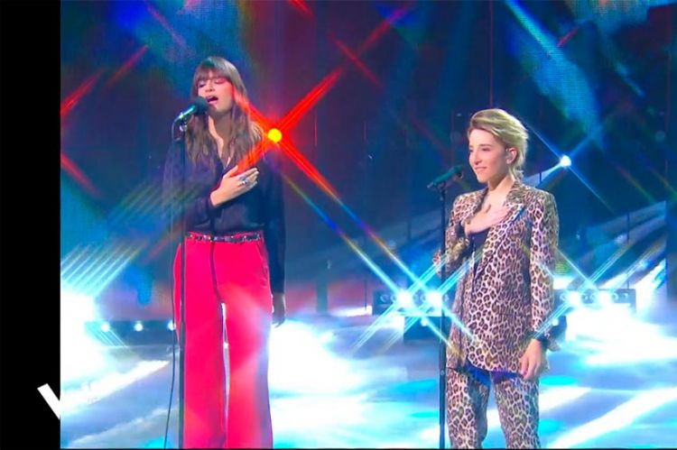 Replay “The Voice” : Gustine & Clara Luciani chantent « La grenade » en finale (vidéo)