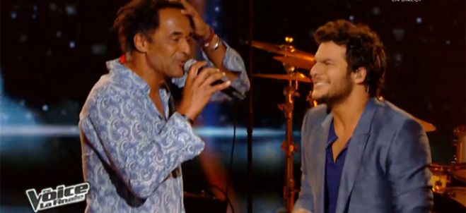 Replay “The Voice” : Yannick Noah &amp; Amir chantent « La voix des sages » en finale (vidéo)