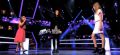 TF1 dévoile l&#039;extrait d&#039;une battle de “The Voice Kids” avec Virginia, Naya et Victoria (vidéo)