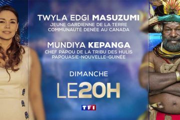 COP 28 : deux gardiens de forêts primaires invités du JT de 20H de TF1 dimanche 26 novembre 2023