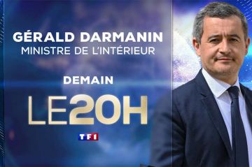 Gérald Darmanin invité du JT de 20H de TF1 mardi 19 septembre 2023