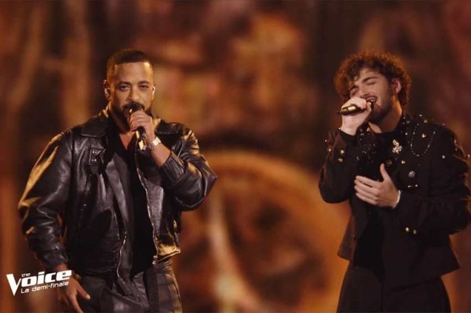 Replay "The Voice" : Hugo et Slimane chantent "Dis-moi que tu m’aimes" (vidéo)
