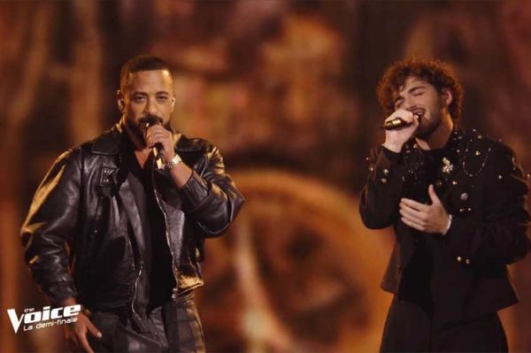 Replay "The Voice" : Hugo et Slimane chantent "Dis-moi que tu m’aimes" (vidéo)