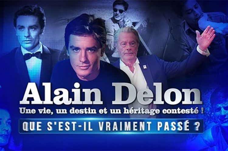 "Alain Delon : une vie, un destin et un héritage contesté" sur W9 mercredi 8 novembre 2023