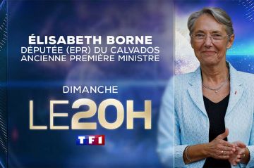 Elisabeth Borne invitée du JT de 20 Heures de TF1 dimanche 20 octobre 2024