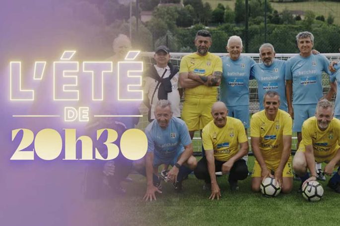 "L'été de 20h30" rencontre de vieux briscards du foot à Saint-Etienne ce 11 juillet 2026 sur France 2