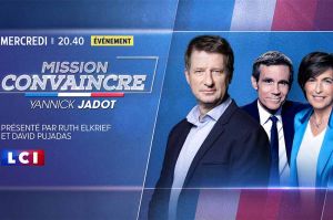 Yannick Jadot invité de “Mission Convaincre” mercredi 23 février sur LCI