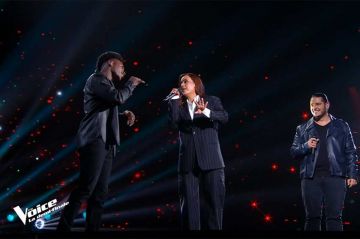 &quot;The Voice&quot; : Micha, Arslane &amp; Amel Bent chantent « Shallow » de Lady Gaga &amp; Bradley Cooper - Vidéo