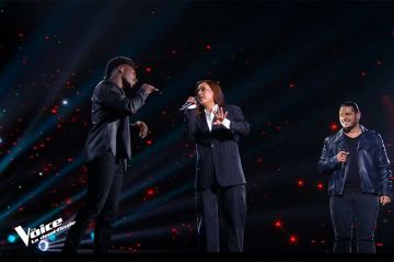 "The Voice" : Micha, Arslane &amp; Amel Bent chantent « Shallow » de Lady Gaga &amp; Bradley Cooper - Vidéo