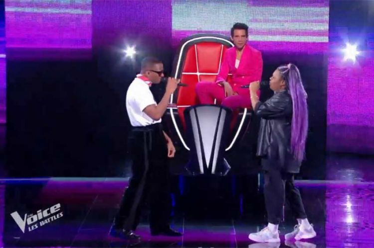 "The Voice" : Mia et Anthony Isle chantent "Say say say" de Michael Jackson et Paul McCartney en Battle - Vidéo