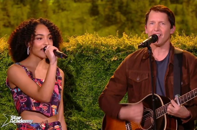 Replay &quot;Star Academy&quot; : Candice et James Blunt chantent &quot;You’re beautiful&quot; - Vidéo