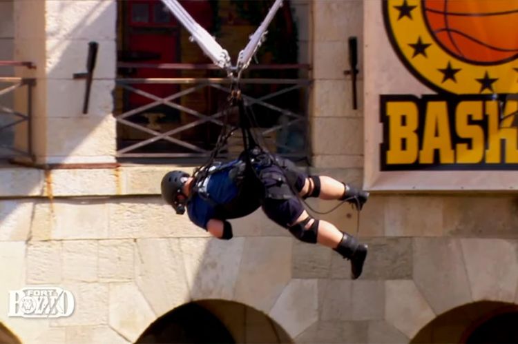 “Fort Boyard” : regardez Yoann Riou mort de peur dans le Turbo Basket, ce soir sur France 2 (vidéo)