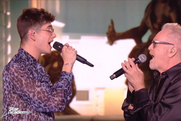 "Star Academy" : Axel et Umberto Tozzi chantent "Ti amo" - Vidéo