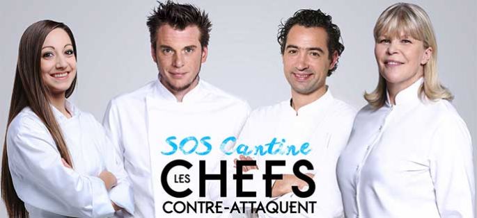 “SOS cantine : les chefs contre-attaquent” sur M6 mercredi 6 septembre