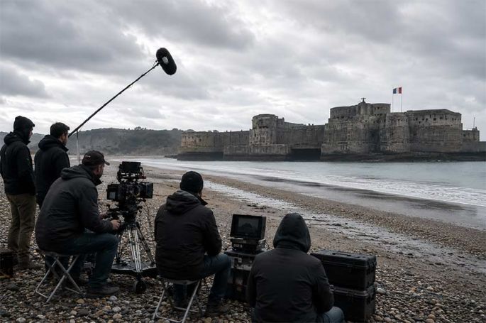 "Le réseau Corneille" en tournage pour TF1 avec Laetitia Casta et Mathilde Seigner