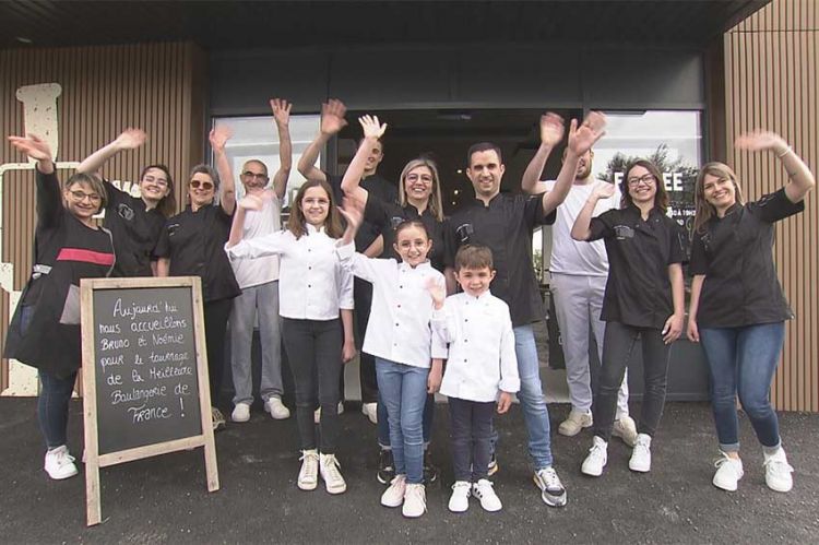 "La meilleure boulangerie de France" en Pays de la Loire du 25 au 29 mars 2024 sur M6, les boulangeries en compétition