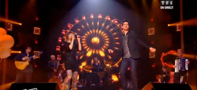 “The Voice” regardez Yoann Fréget &amp; Zaz qui interprètent « Je veux » (vidéo replay)