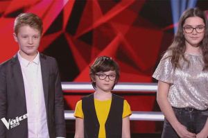 Replay “The Voice Kids” : Gaspard, Marie &amp; Kylian « Fils à papa » de Vianney (vidéo)