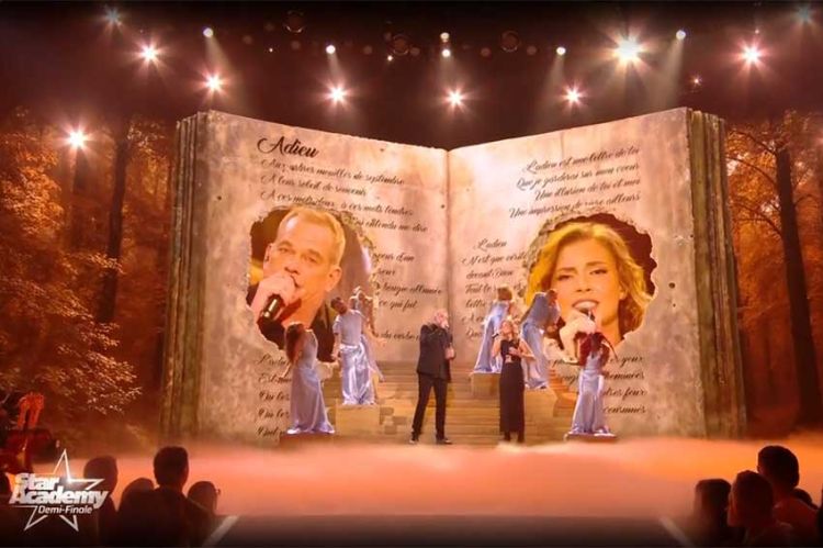 Replay "Star Academy" : Léa et Garou chantent "L'adieu" (vidéo)