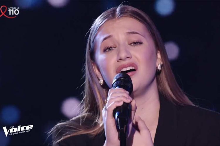 Replay "The Voice" : Coline chante "Ne me dis plus jamais" de Linh (vidéo)