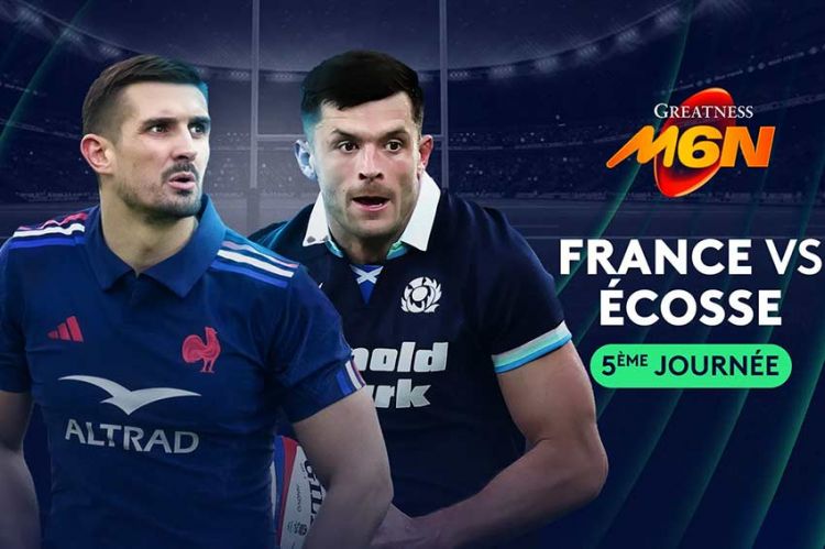 Rugby : La finale France - Ecosse du Tournoi des 6 Nations diffusée en direct sur France 2 samedi 15 mars 2025