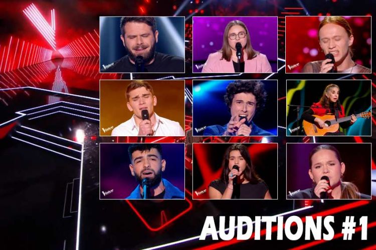 "The Voice" samedi 10 février 2024 : Voici les 9 premiers talents sélectionnés par les coachs - Vidéo