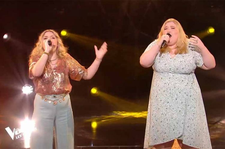 Replay “The Voice” : Elise Allasia et Ambre chantent « Le coup de soleil » de Richard Cocciante (vidéo)