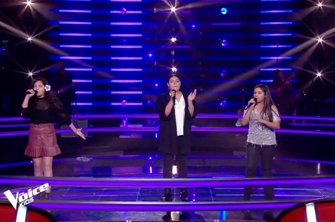 Replay “The Voice Kids” : Emma, Ema &amp; Elaia chantent « Somebody That I Used To Know » de Gotye (vidéo)
