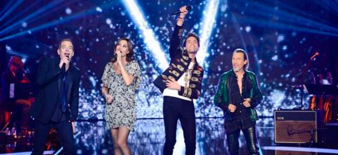 “The Voice” : Zazie, Garou, Mika et Florent Pagny ouvrent la saison 5 sur du Coldplay (vidéo)