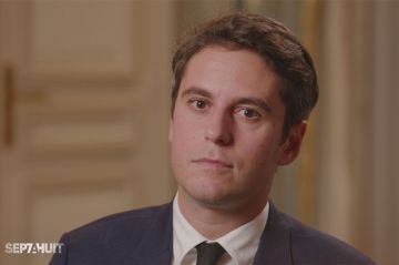 Gabriel Attal invité du « Portrait de la Semaine » dans &quot;Sept à Huit&quot; dimanche 5 novembre 2023 sur TF1