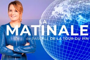 “La Matinale” de LCI de Pascale de La Tour du Pin diffusée sur TF1 à partir du lundi 23 mars