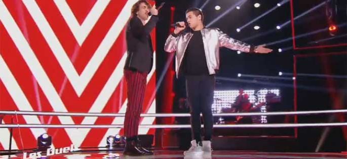 Replay “The Voice” : duel Florent Marchand / Xam Hurricane « Les histoires d&#039;A » (vidéo)