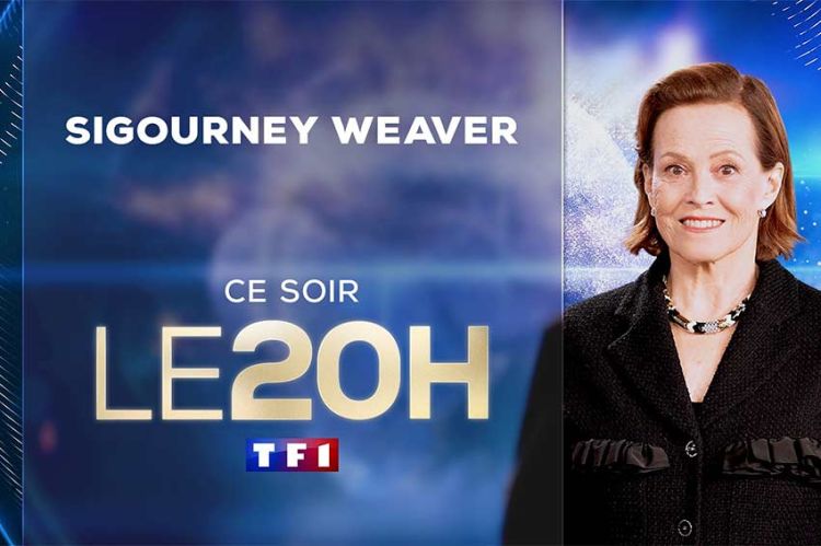 Sigourney Weaver invitée du Journal de 20 Heures de TF1 ce dimanche 10 mai 2026