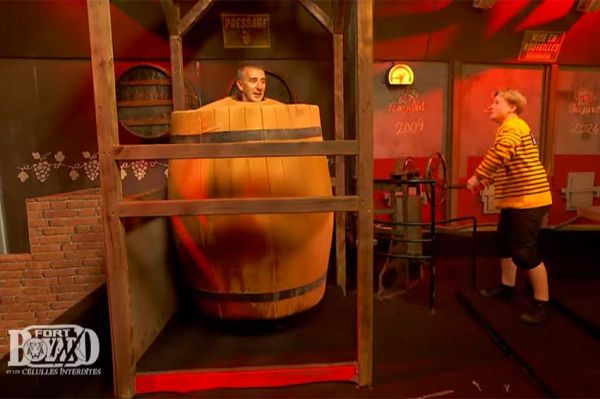 "Fort Boyard" Élie Semoun et Damien Pauwels dans Château Boyard, une nouvelle épreuve (vidéo)